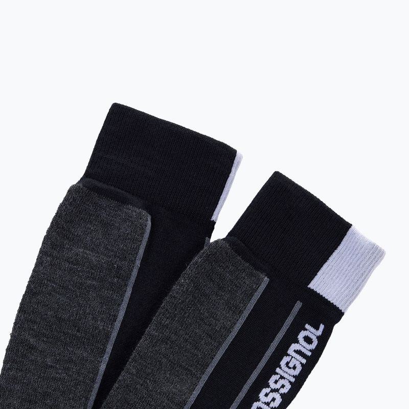 Скиорски чорапи Rossignol Essential black 2