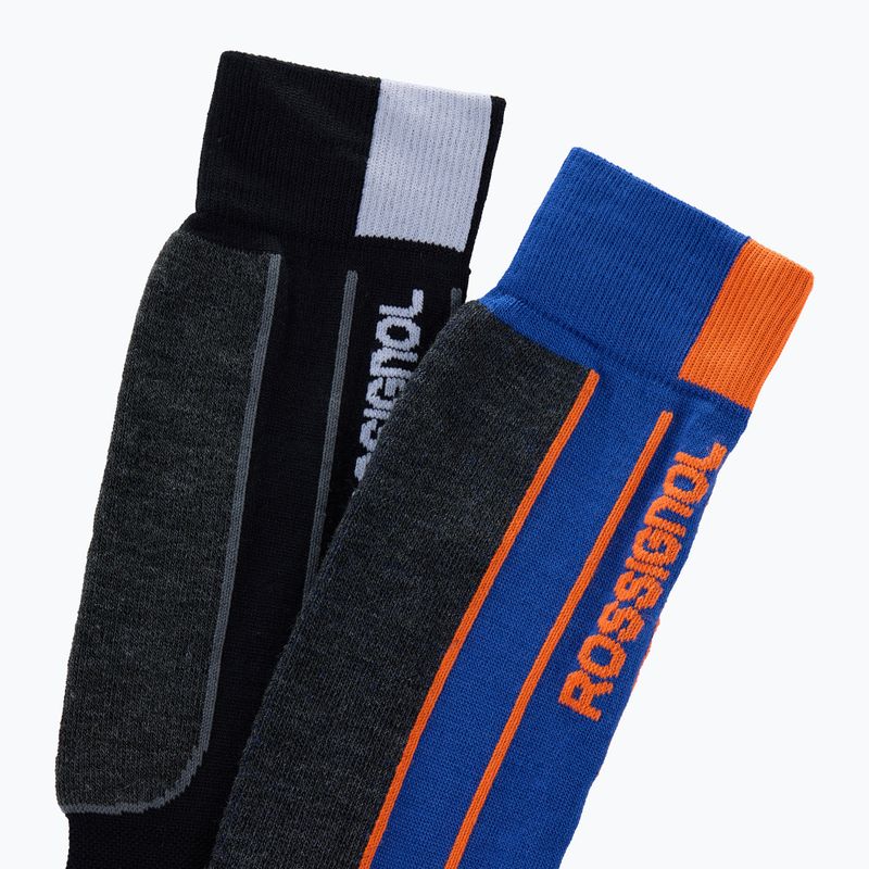 Скиорски чорапи Rossignol Essential 2 pack dazzle blue 2