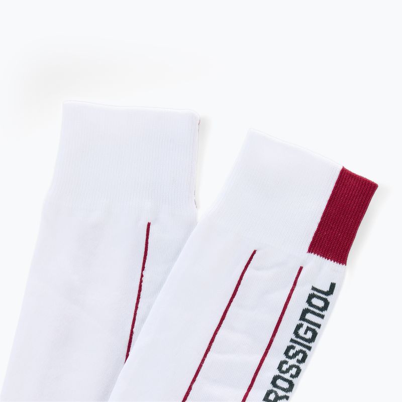 Скиорски чорапи Rossignol Pro white 3