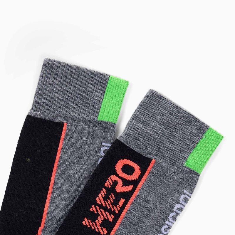 Скиорски чорапи Rossignol Hero black 2