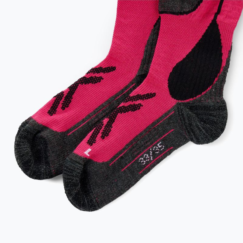 Детски скиорски чорапи Rossignol Essential electric fuchsia 3