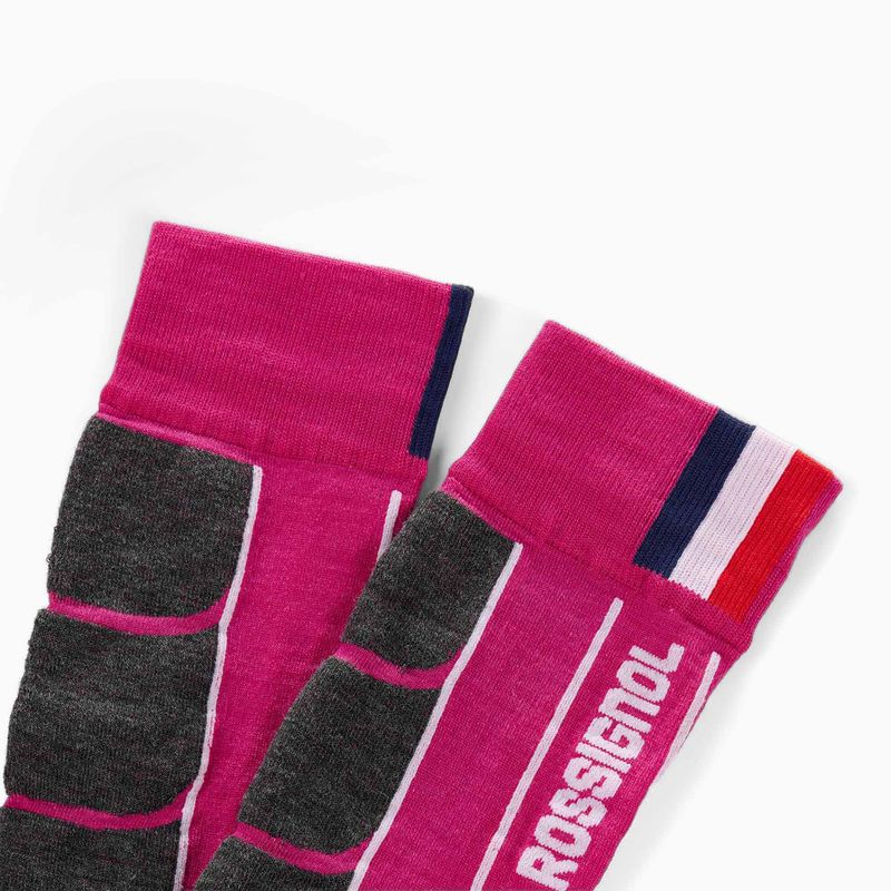 Дамски скоирски чорапи  Rossignol Intermediate Eelectric fuchsia 2