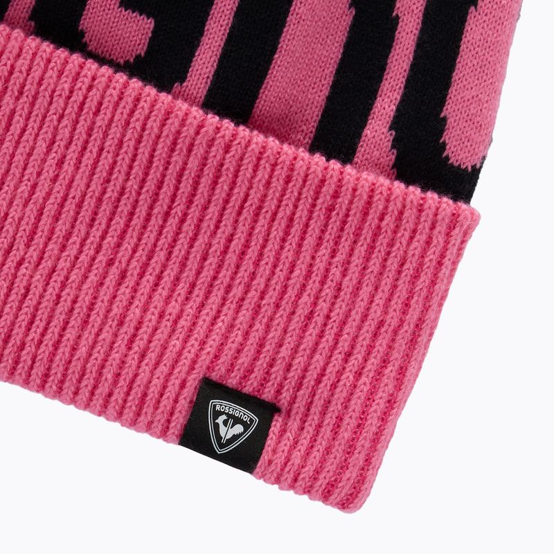 Зимна шапка Rossignol Strawpile Beanie electric fuchsia 3