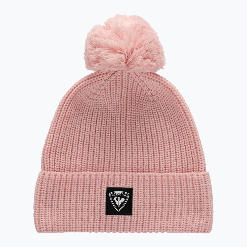 Зимна шапка Rossignol Strawpile Pompom Beanie pale lilac