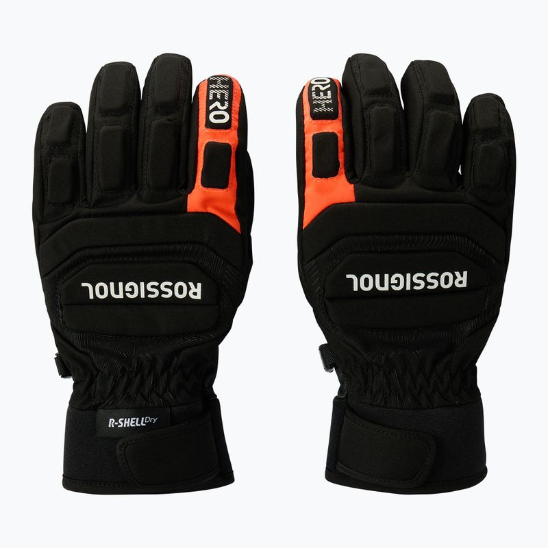 Детски скиорски ръкавици Rossignol Hero R-Shell Dry black 2