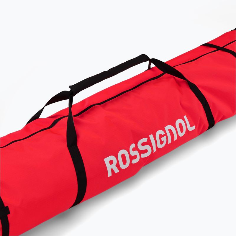 Калъф за ски Rossignol Hero 2/3P Adj. red/black 3