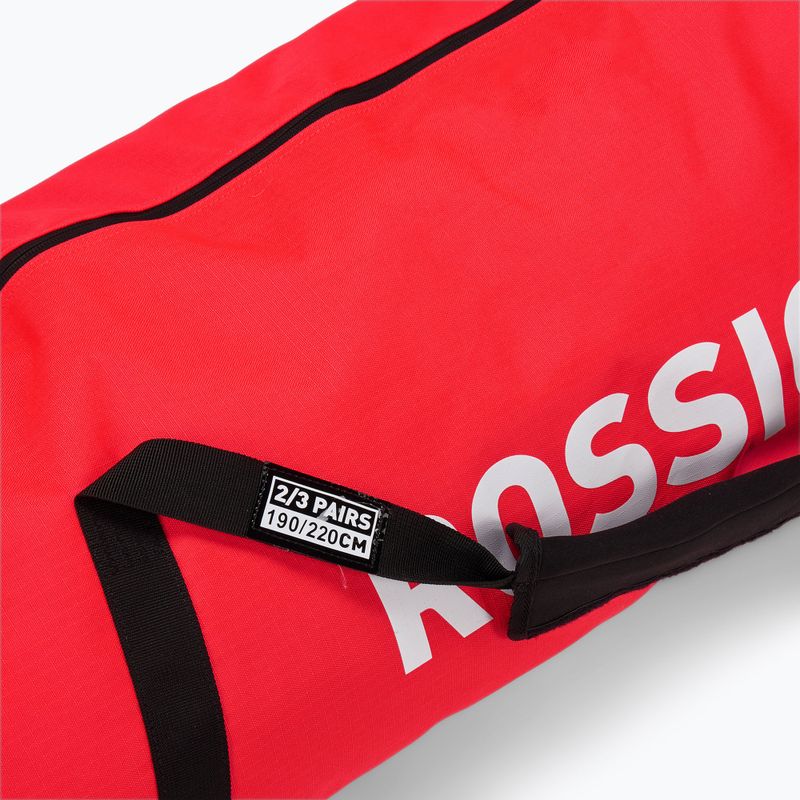 Калъф за ски Rossignol Hero 2/3P Adj. red/black 4