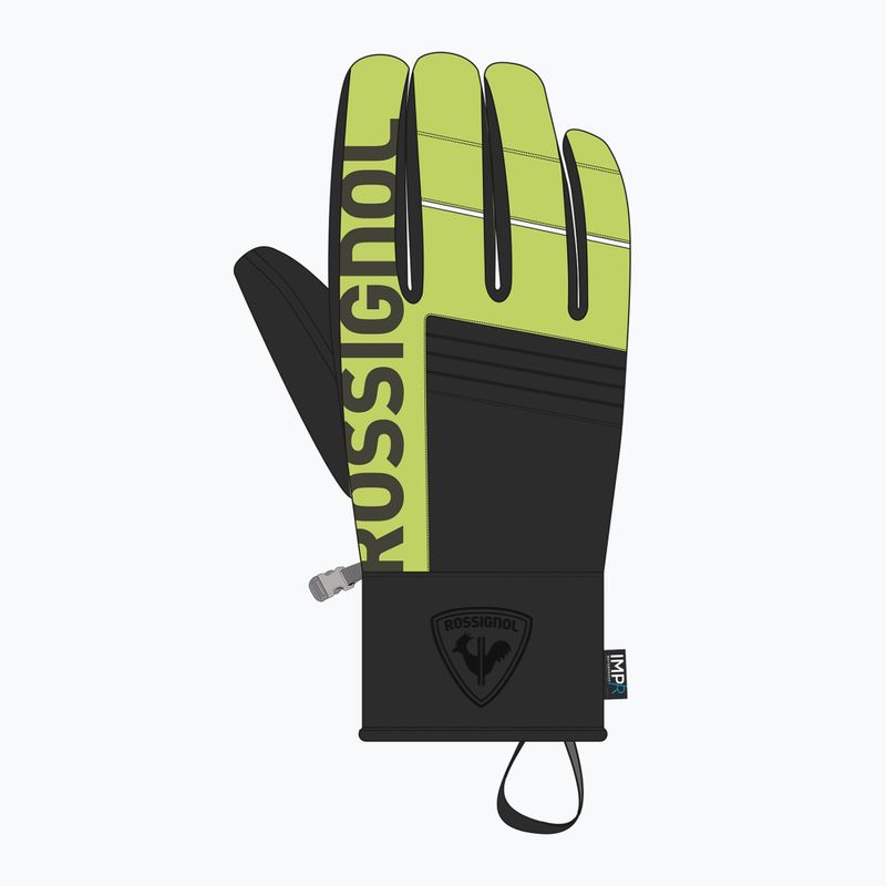 Мъжки скиорски ръкавици Rossignol Speed Impr wild lime 2