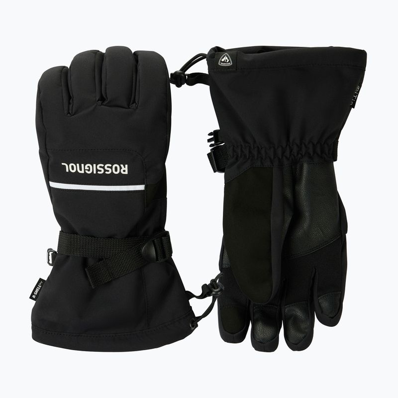 Мъжки скиорски ръкавици Rossignol Action R-Shell Dry black 2
