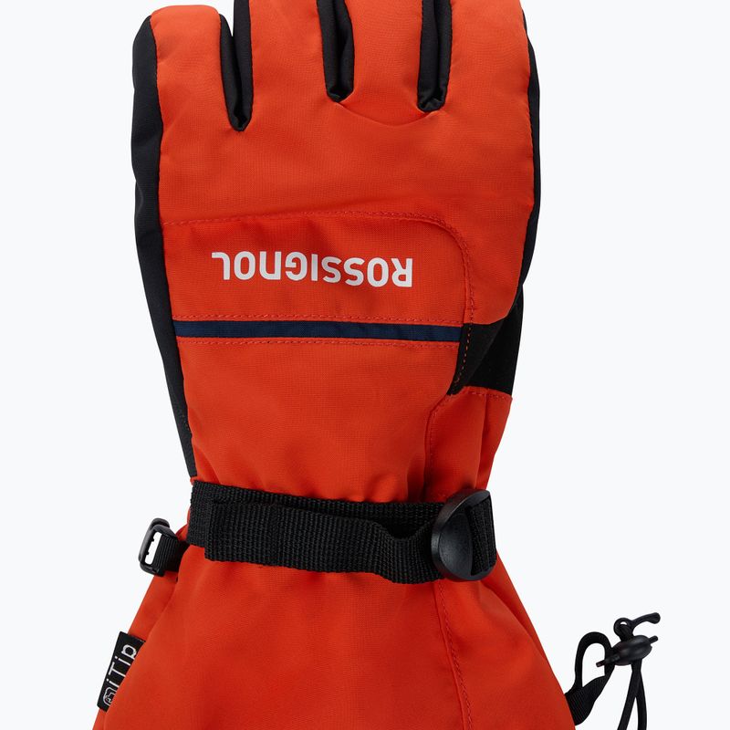 Мъжки скиорски ръкавици Rossignol Action R-Shell Dry golden gate 4
