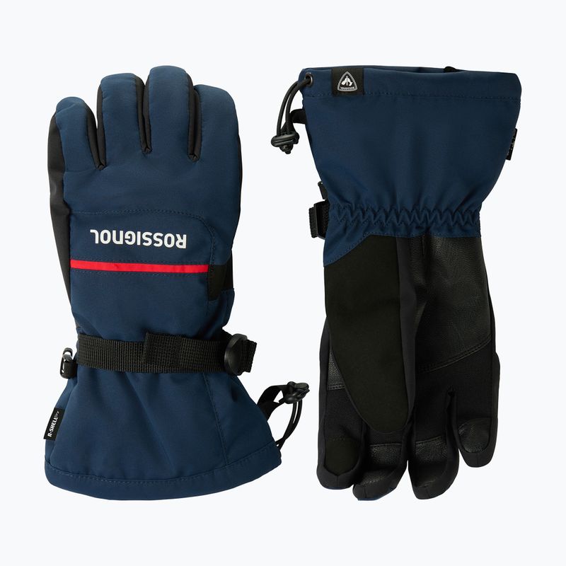 Мъжки скиорски ръкавици Rossignol Action R-Shell Dry dark navy 2