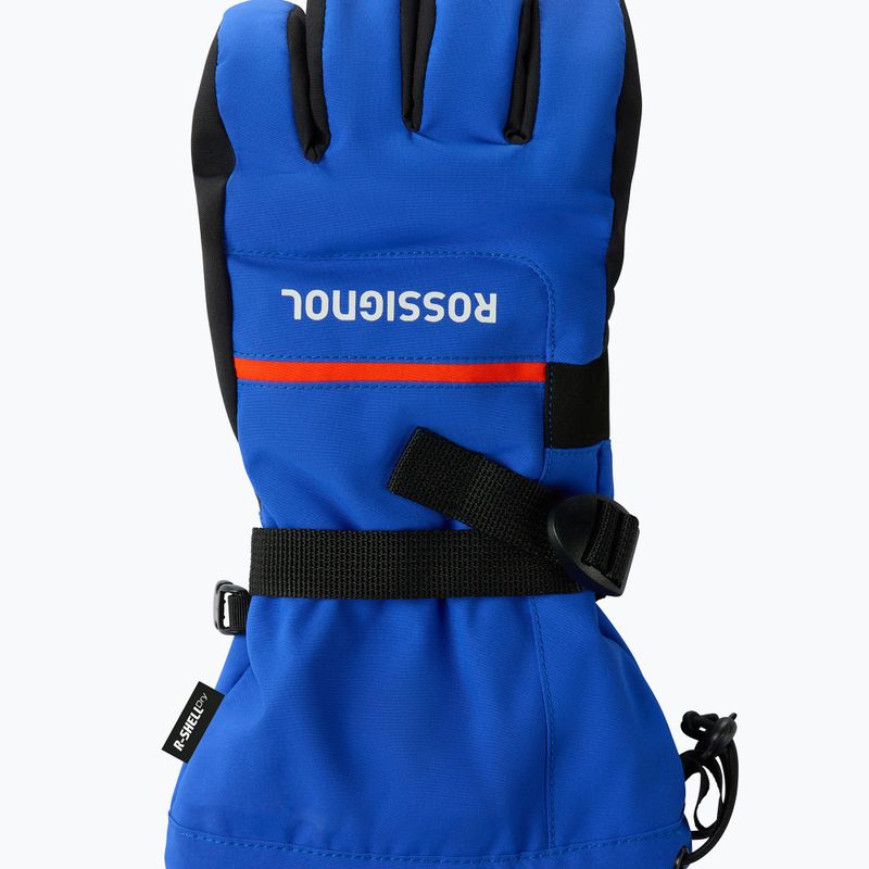 Мъжки скиорски ръкавици Rossignol Action R-Shell Dry dazzle blue 3