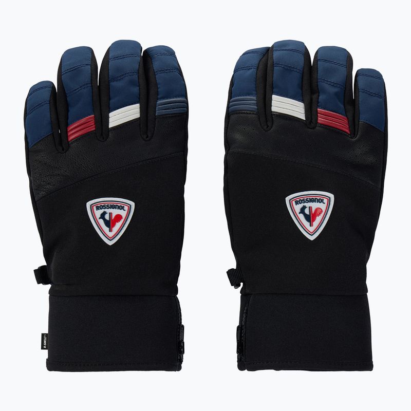 Мъжки скиорски ръкавици Rossignol Strato R-Shell Dry dark navy 2