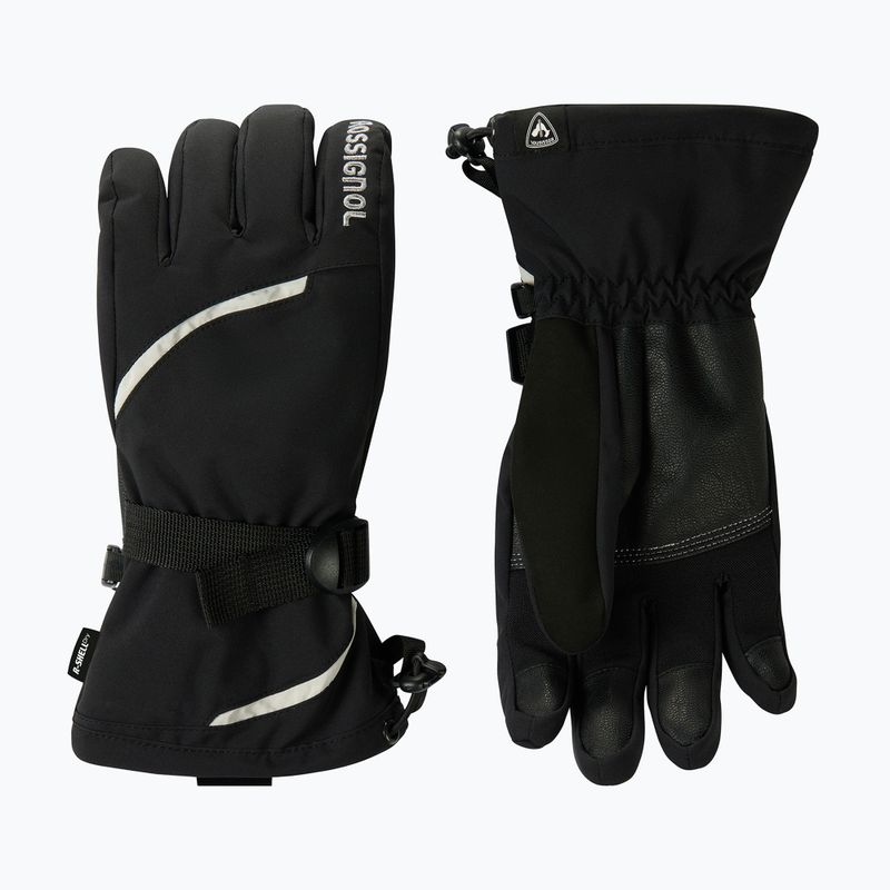 Дамски скиорски ръкавици Rossignol Temptation R-Shell black 2