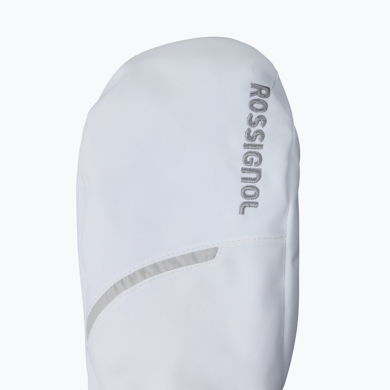 Дамски скиорски ръкавици Rossignol Temptation Mittens R-Shell white 3