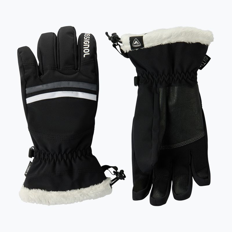 Дамски скиорски ръкавици Rossignol Piste R-Shell Dry black 2