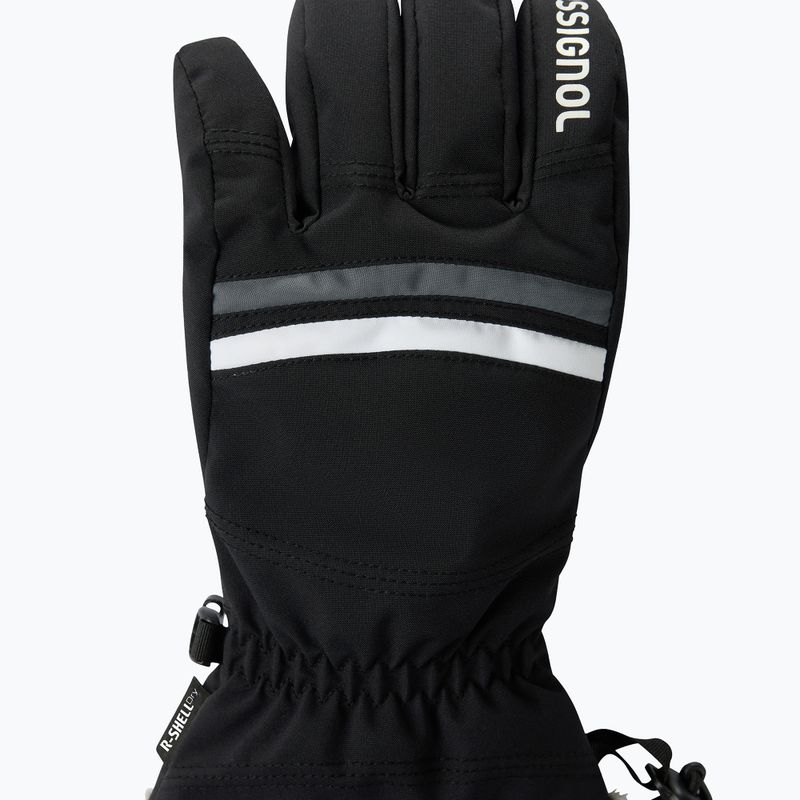 Дамски скиорски ръкавици Rossignol Piste R-Shell Dry black 3