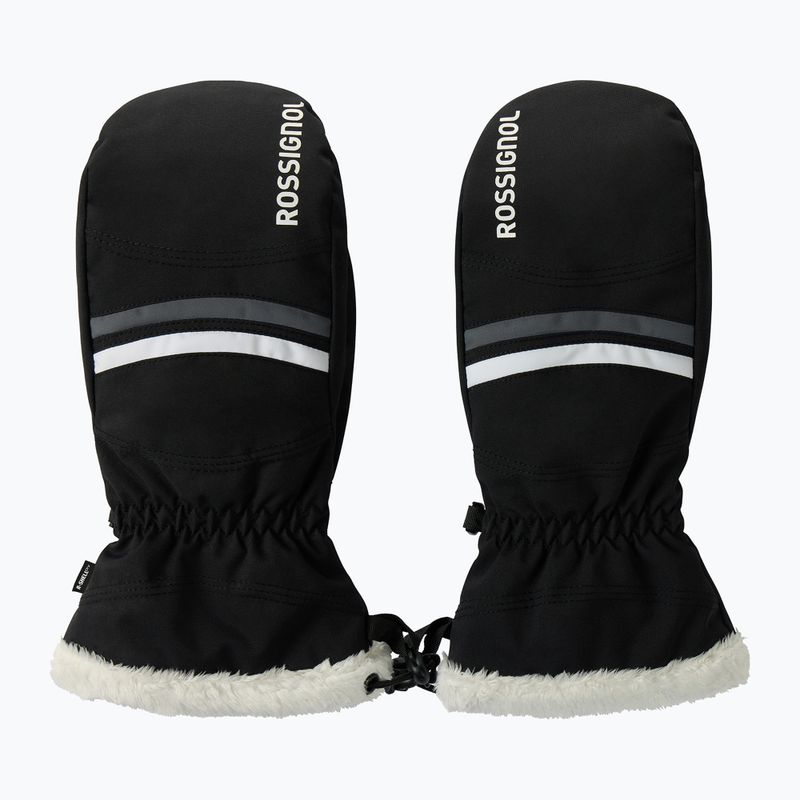 Дамски скиорски ръкавици Rossignol Piste Mittens R-Shell Dry black