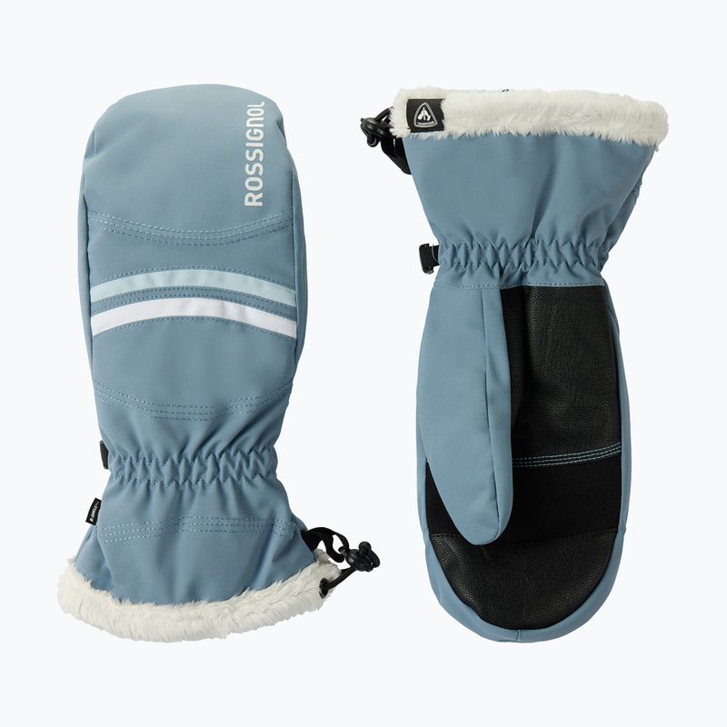 Дамски скиорски ръкавици Rossignol Piste Mittens R-Shell Dry windward blue 2