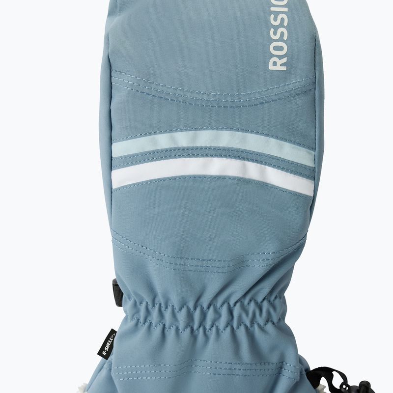 Дамски скиорски ръкавици Rossignol Piste Mittens R-Shell Dry windward blue 3