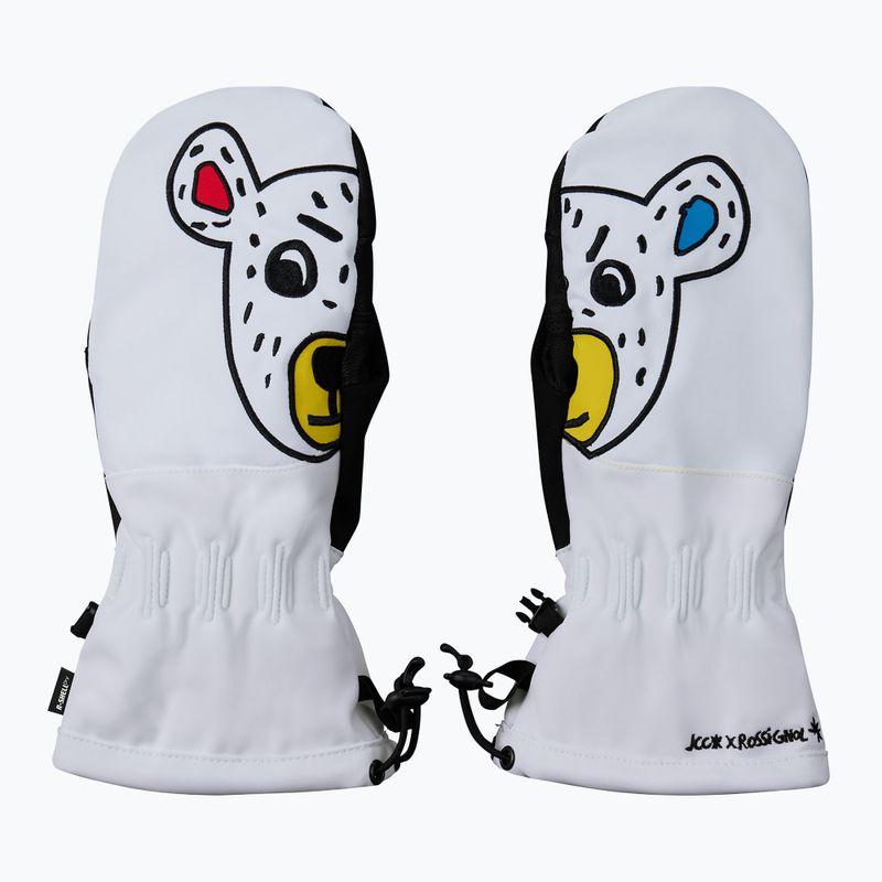 Дамски скиорски ръкавици Rossignol JCC Mittens R-Shell white 2