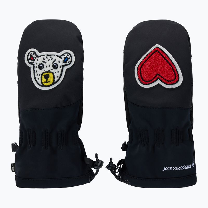 Дамски скиорски ръкавици Rossignol JCC Mittens R-Shell black 2