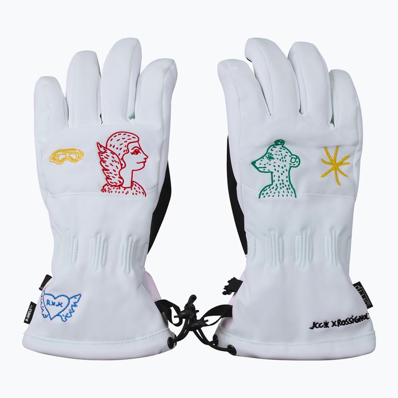 Дамски скиорски ръкавици Rossignol JCC R-Shell Dry white 2