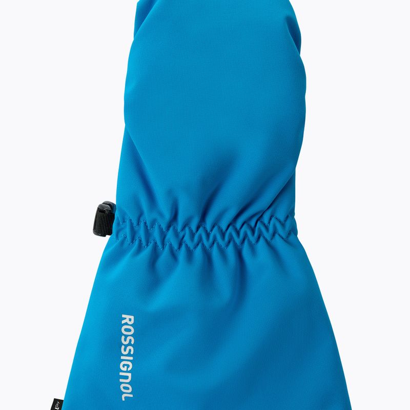 Детски скиорски ръкавици Rossignol Mittens R-Shell Dry blazing blue 3