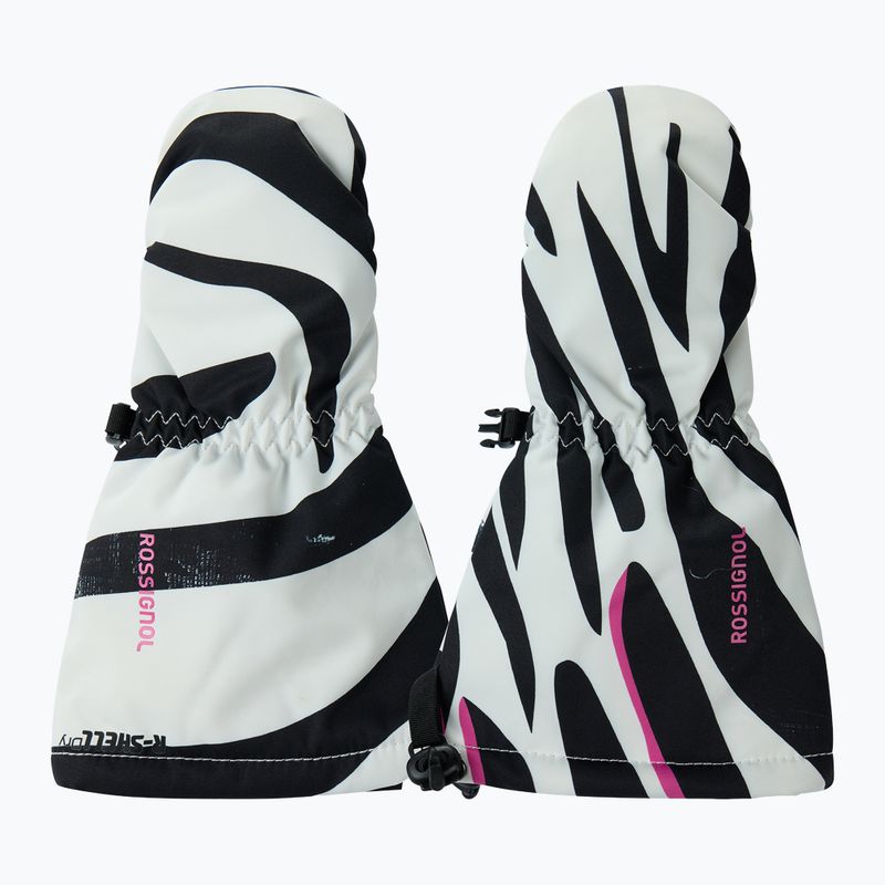 Детски скиорски ръкавици Rossignol Mittens R-Shell Dry savage black 2