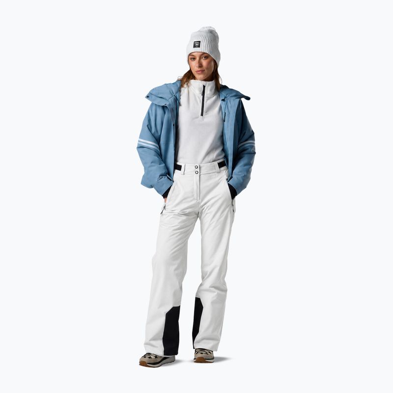 Дамски скиорски панталони Rossignol Strawpile Insulated white 2