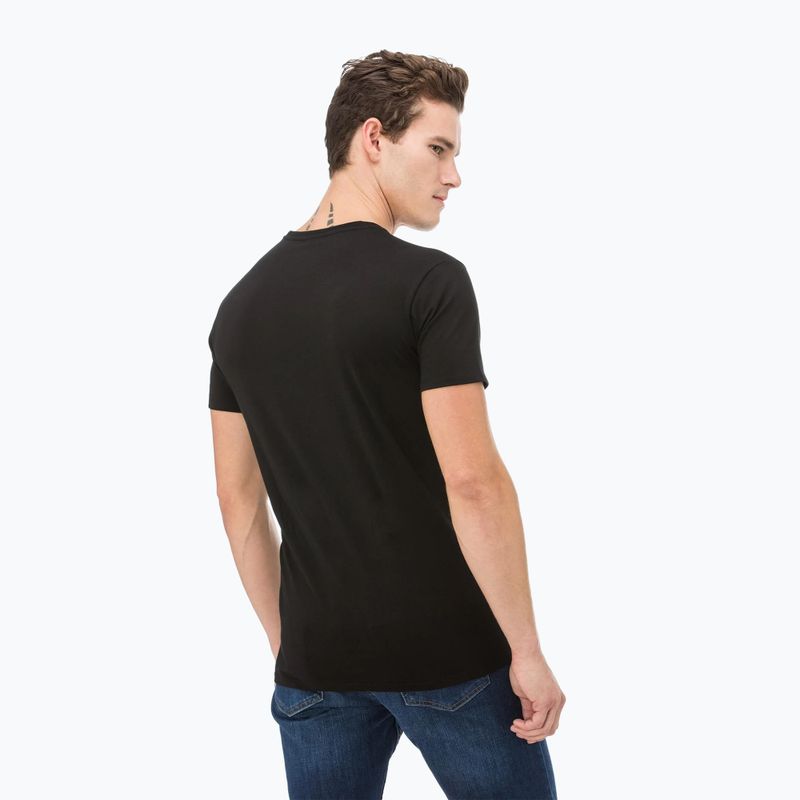 Мъжка тениска Lacoste TH2036 black 2