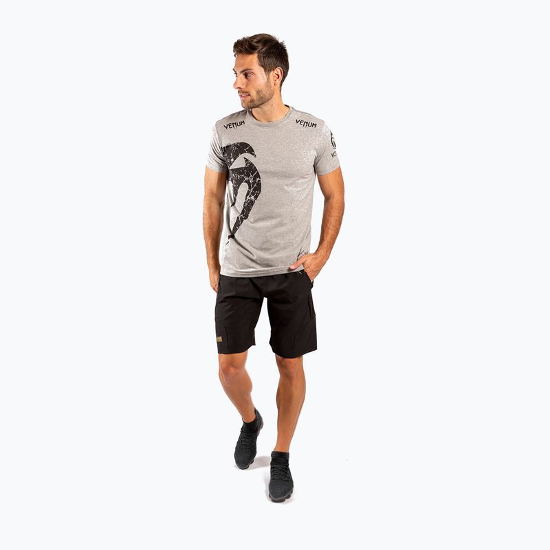 Мъжка тениска Venum Giant T-shirt сива EU-VENUM-1324 6