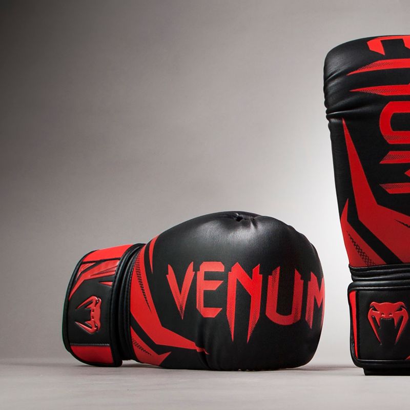 Боксови ръкавици Venum Challenger 3.0 Red/Black 03525-100-10OZ 6