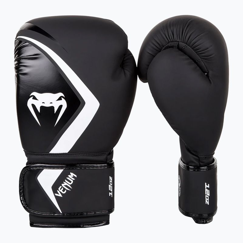 Боксови ръкавици Venum Contender 2.0 black/grey/white 2