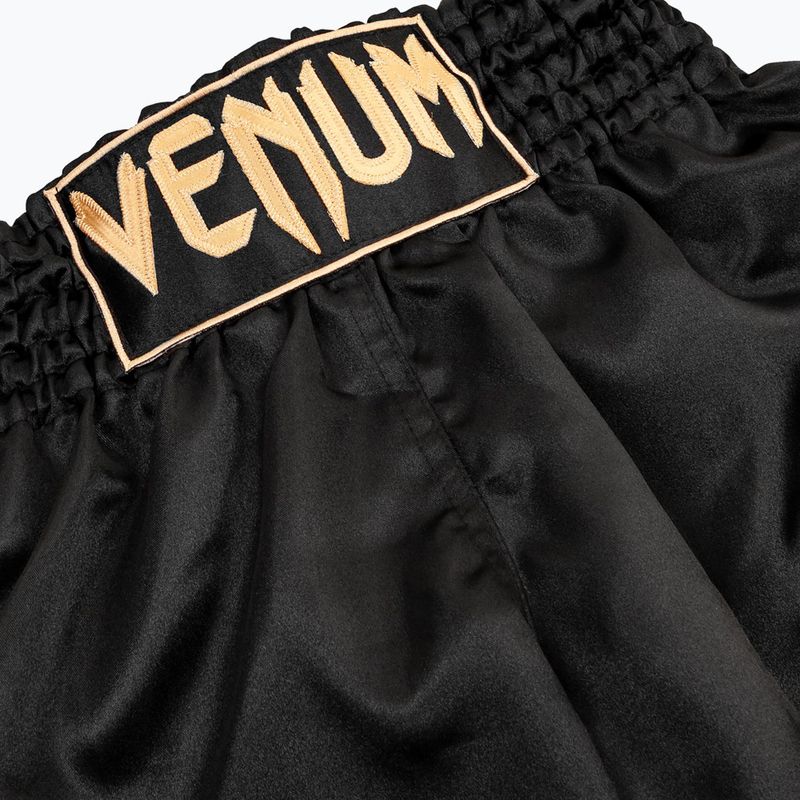 Мъжки шорти за тренировка Venum Classic Muay Thai black/gold 3