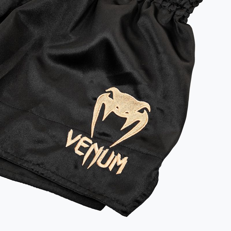 Мъжки шорти за тренировка Venum Classic Muay Thai black/gold 5