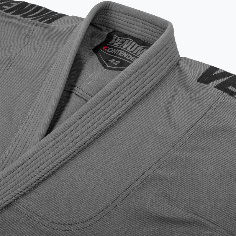 GI за бразилско жиу-житцу Venum Contender Evo BJJ тъмно/сиво 5
