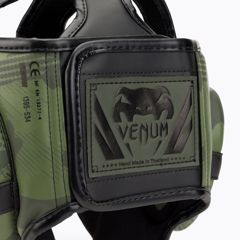 Venum Elite каки камуфлажна боксова каска 4