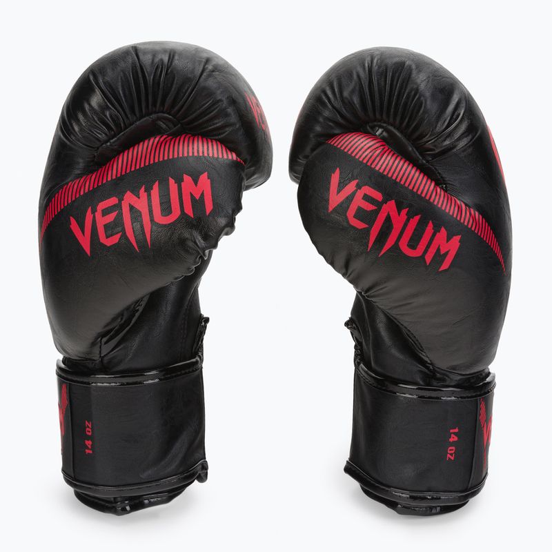 Venum Impact боксови ръкавици черни VENUM-03284-100-10OZ 4