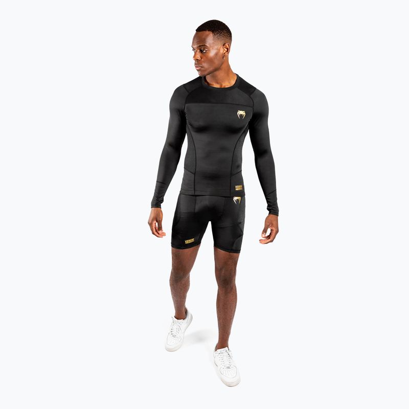 Мъжки шорти за тренировка Venum G-Fit Compression black/gold 4
