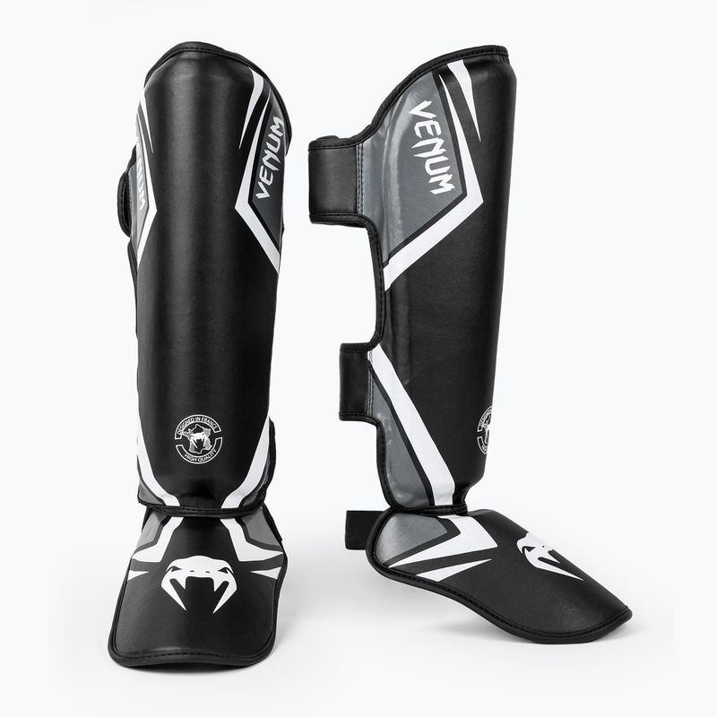 Venum Contender 2.0 протектори за пищяла черни/сиви/бели