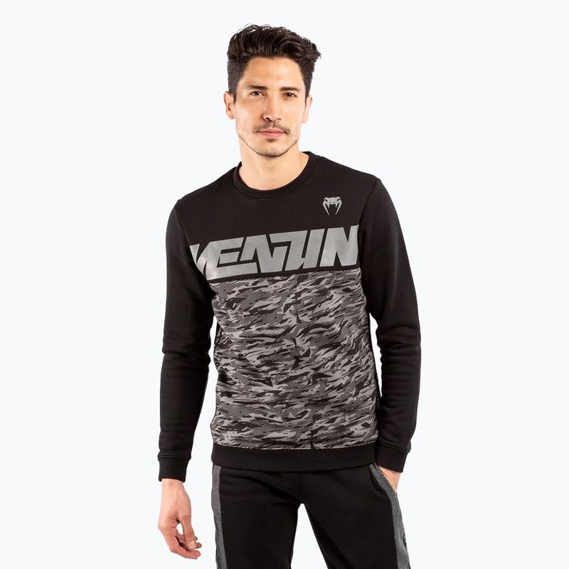 Мъжки суитшърт Venum Connect Crewneck black/dark camo