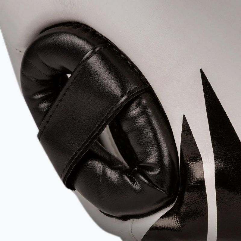 Детска боксова каска Venum Challenger бяла/черна 3