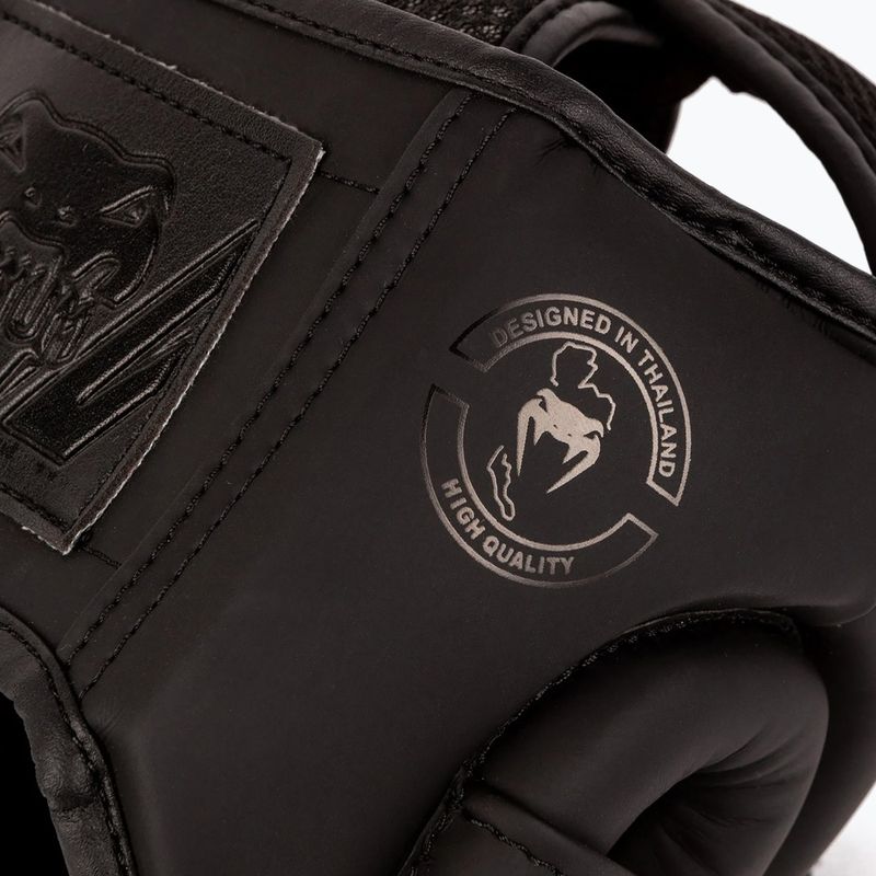 Детска боксова каска Venum Challenger black/black 5