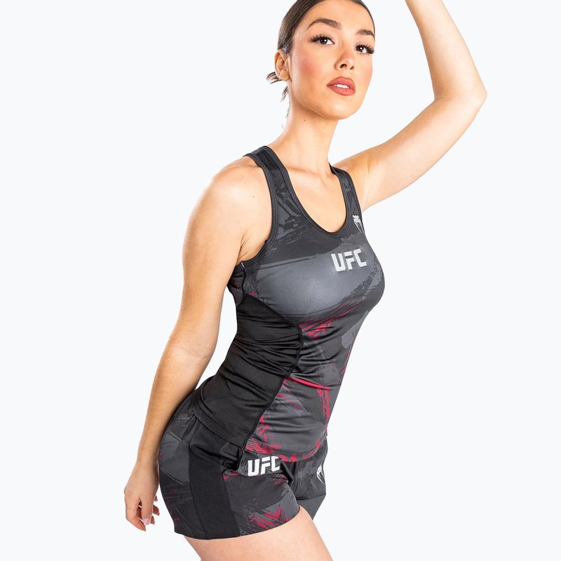 Дамска блуза с дълъг ръкав Venum UFC Authentic Fight Week 2.0 Performance black/red