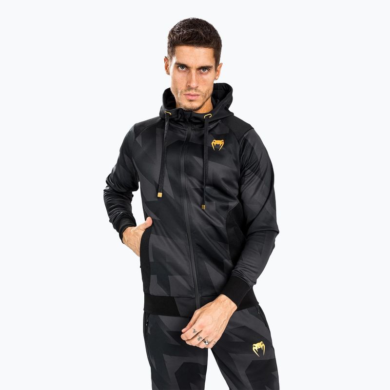 Venum Razor Hoodie black/gold за мъже