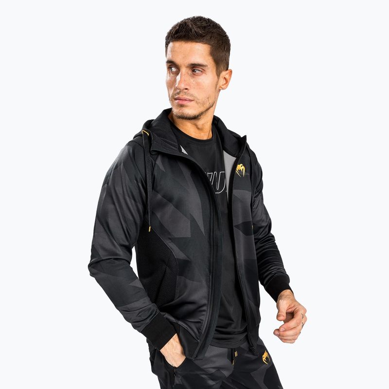 Venum Razor Hoodie black/gold за мъже 4