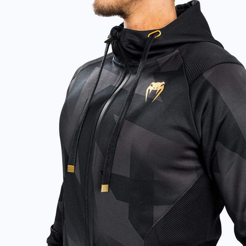 Venum Razor Hoodie black/gold за мъже 5