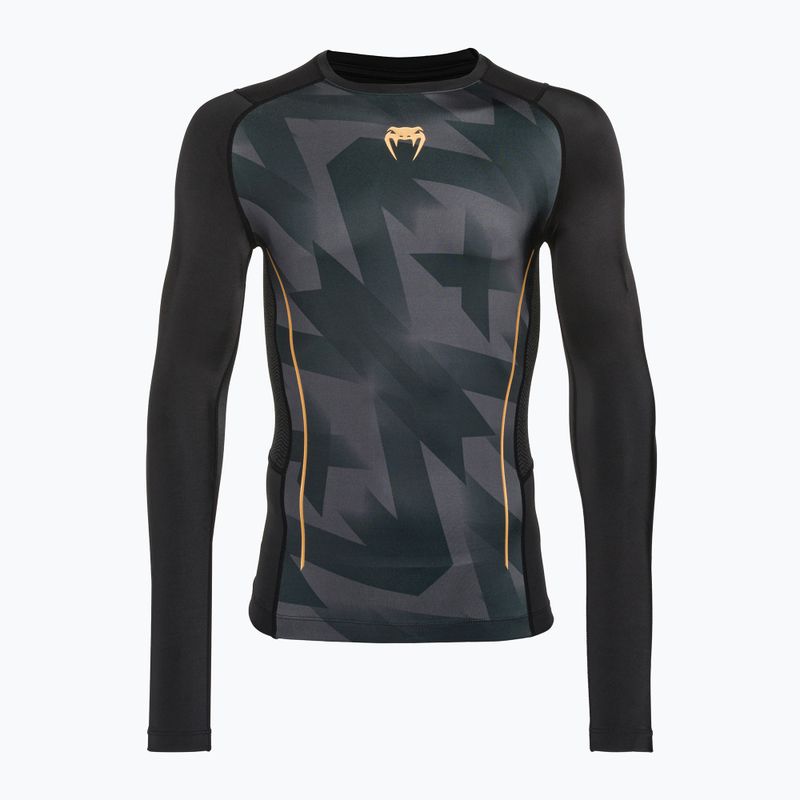 Мъжки Venum Razor Rashguard с дълъг ръкав black/gold 7