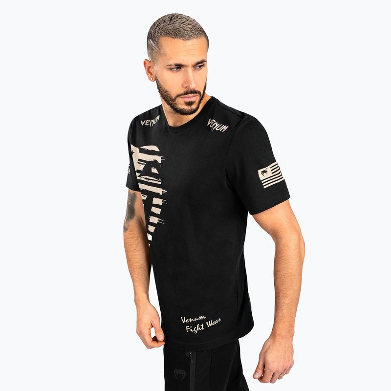Мъжка черна тениска Venum Giant USA 5